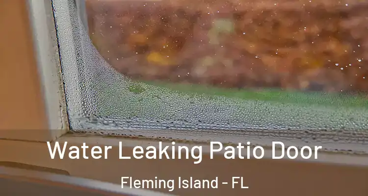  Water Leaking Patio Door Fleming Island - FL